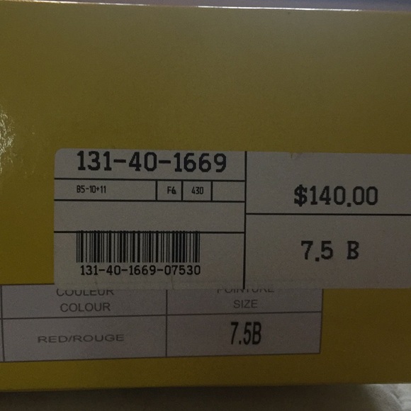 Kate and mel red shoes - Picture 7 of 7